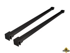 Wiesbaden Set Slim Stabilisatiestangen Mat-zwart Tbv Vrijstaande Inloopdouche