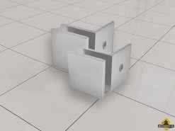 Wiesbaden Set A 2 Glaskoppelingen Tbv Profielloze Inloopdouche Chroom