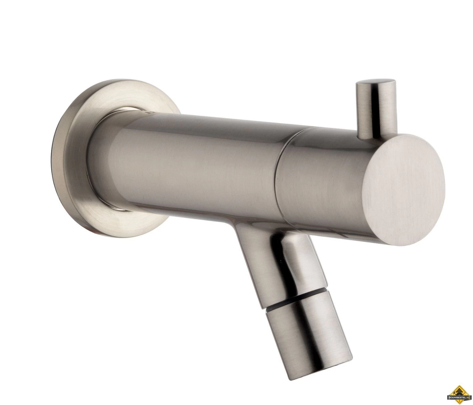 Wiesbaden Amador Toiletkraan Muurbevestiging RVS-look