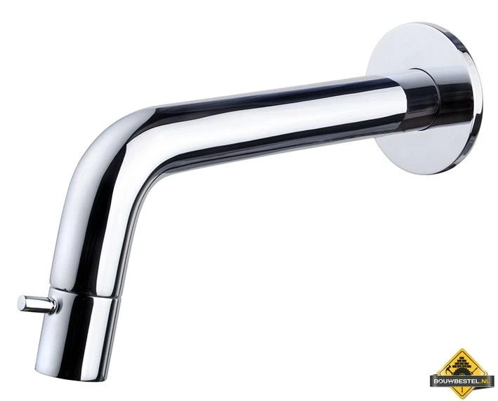 Wiesbaden Sophia Inkortbaar Toiletkraan Muurbevestiging Chroom