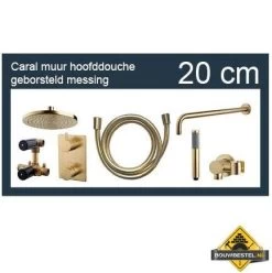 Wiesbaden One-pack Inbouwthermostaatset Rond Type 402 GM (20cm)