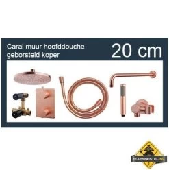 Wiesbaden One-pack Inbouwthermostaatset Rond Type 502 GK (20cm)