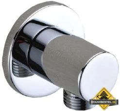 Wiesbaden Caral Doucheaansluiting Chroom