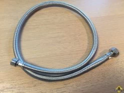 Wiesbaden Caral Flex.slang M15x1/2inch Tbv Badrand Handdoucheset