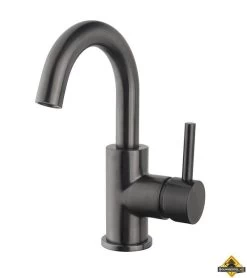 Wiesbaden Caral Opbouw Wastafelkraan Met Draaibare Uitloop Gunmetal