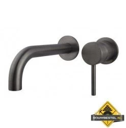 Wiesbaden Caral Twenty Eenhendel Wastafel-afbouwdeel Gunmetal