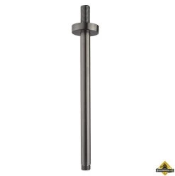 Wiesbaden Luxe Douche-arm Rond Plafondbevestiging 30cm Gunmetal