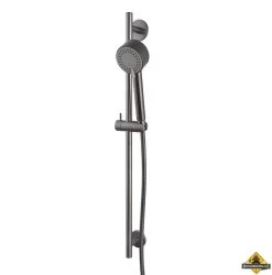 Wiesbaden Cadans Luxe Glijstangset Compleet Gunmetal