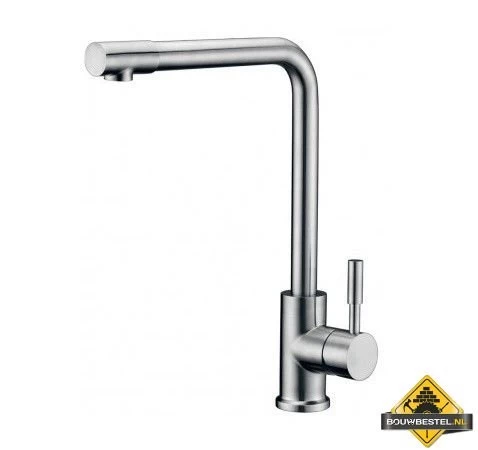Wiesbaden Blake Keukenkraan Roestvaststaal - Afbeelding 2