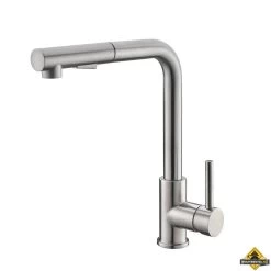 304-Reno Twenty RVS Keukenkraan + Uittrekb.handdouche