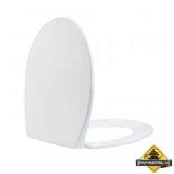 Wiesbaden Ultimo 3.0 Soft-close One-touch Toiletzitting Met Deksel Mat-wit