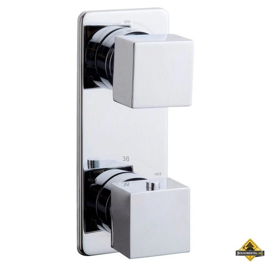 Douche One-Pack Inbouwthermostaatset Type 14 (30cm) - Afbeelding 7