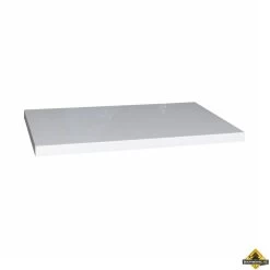 Badmeubel Blad Mineraalmarmer Wit 100 Cm