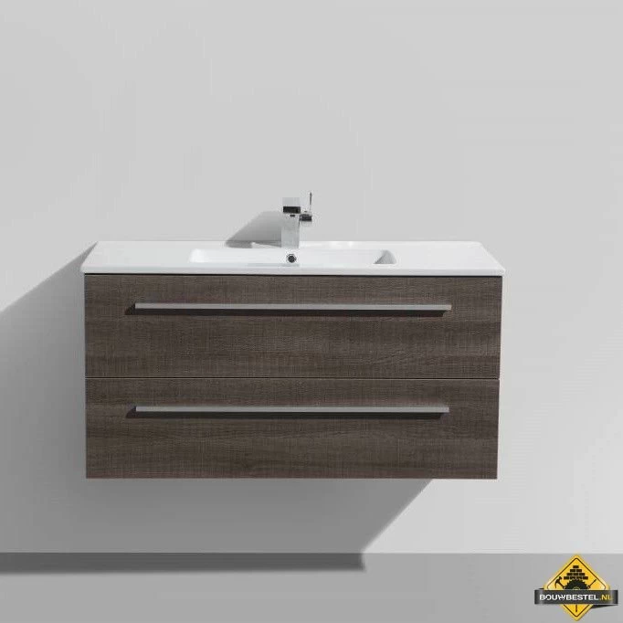 Badmeubel DL 100 Cm Kentucky Oak