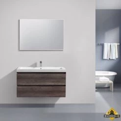 Badmeubel Infinity Century Oak Met 1 Kraangat 100 Cm