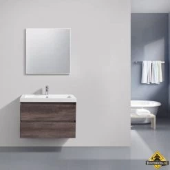 Badmeubel Infinity Century Oak Zonder Kraangat 80 Cm