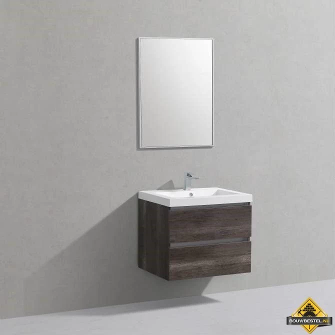 Badmeubel Trendline 60 Cm Century Oak Met 1 Kraangat