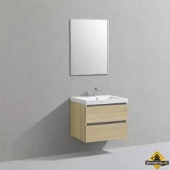 Badmeubel Trendline 60 Cm Light Wood Met 1 Kraangat