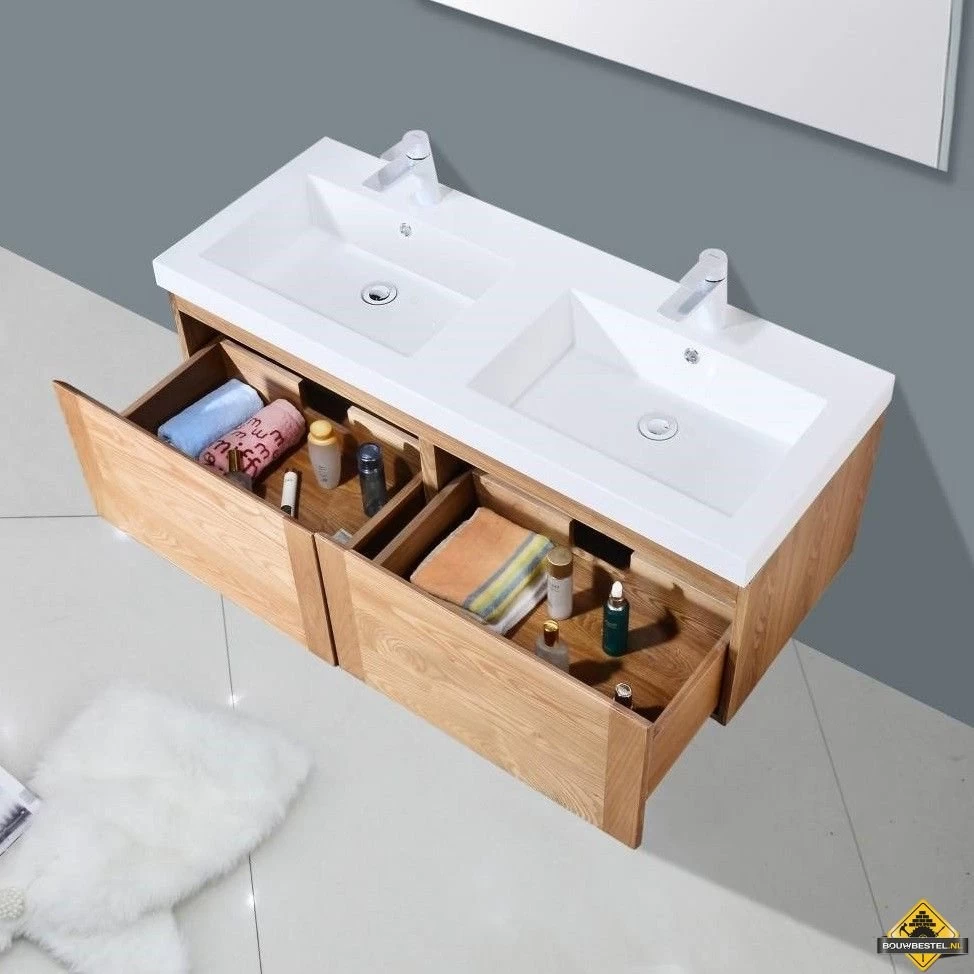 Badmeubel Vision Trend Met 2 Kraangaten 120 Cm - Afbeelding 2