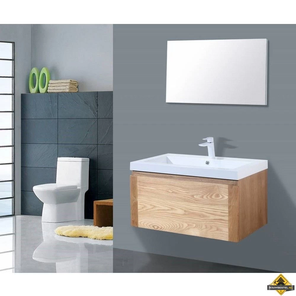 Badmeubel Vision Trend Zonder Kraangat 80 Cm