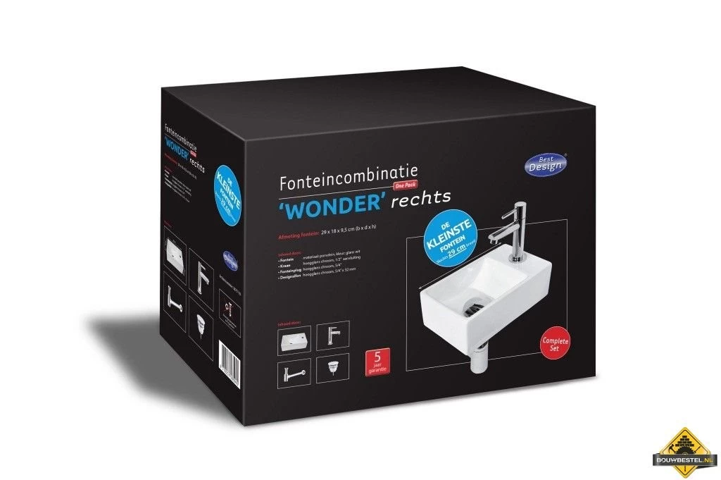 Best Design One Pack Fonteincombinatie Wonder Links - Afbeelding 2