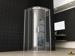 Wiesbaden Bold Douchecabine Met Schuifdeuren 900x900x2000 Chroom 8mm NANO