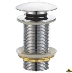 Caral Clickwaste Verlengd 5/4" Chroom