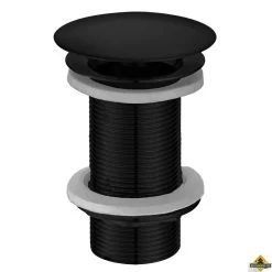 Caral Vaste Waste Verlengd 5/4" Mat Zwart