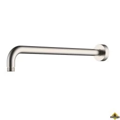 Douchearm Rond Muurbevestiging 35cm Geborsteld Staal