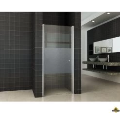 Wiesbaden Partly Nisdeur Met Matglas Band 900x2000 8mm