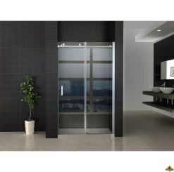 Wiesbaden Slide Douchedeur Nis 2-delig 1100x2000 Chroom 8mm NANO