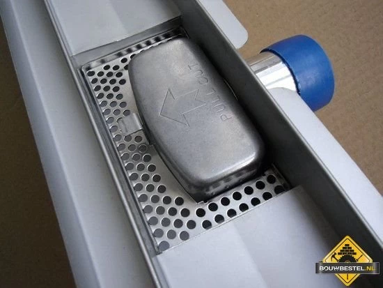 Wiesbaden RVS 3e Generatie Douchegoot 40mm Met RVS Sifon En Filter 100x7 - Afbeelding 5