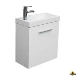 Emma Fonteinmeubel 50 X 25 Cm Wit