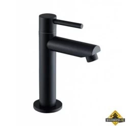 Fonteinkraan Mat Zwart