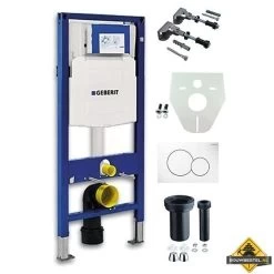 Wand- + Hoekbevestigingset Tbv Geberit UP-320
