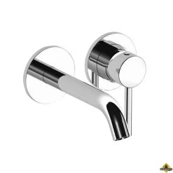 Inbouw Wastafelmengkraan Rond Chroom