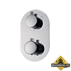 Inbouwdeel & Afbouwdeel Douche Rond