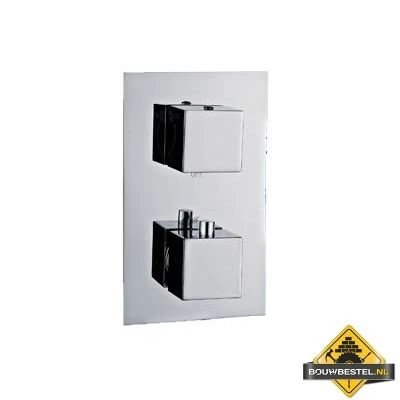 Inbouwdeel & Afbouwdeel Douche Vierkant