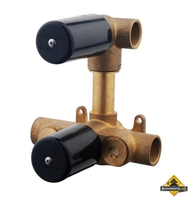 Wiesbaden Douche One-Pack Inbouwthermostaatset Rond Type 104 (30cm) - Afbeelding 8