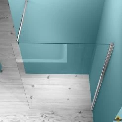 Eco Inloopdouche + Muurprofiel 1100x2000 - 8 Mm Nano