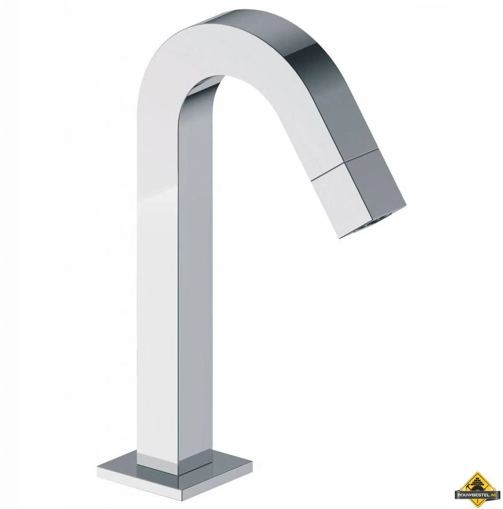 Kappa Gebogen Toiletkraan Chroom