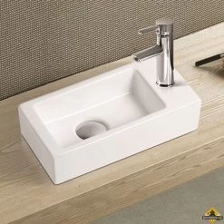 Keramische Fontein Qubic Mini Rechts