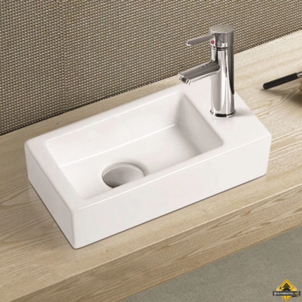 Keramische Fontein Qubic Mini Rechts