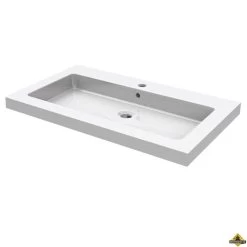 Wiesbaden Keramische Meubelwastafel 80x46 1 Kraangat