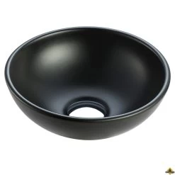 Wiesbaden Kimo Opzetwastafel 275x275x105 Mat-zwart