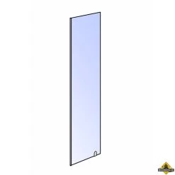 Klik Zijwand 40 Cm Voor Walk In Douchewand