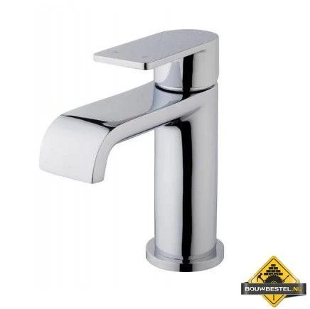 Wiesbaden Lima Wastafelmengkraan + Clickwaste Chroom