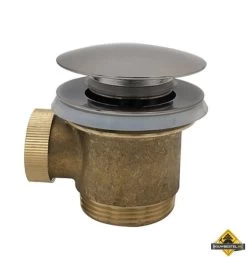 Losse Clickwaste 11/2" Compleet Tbv Vrijstaande Baden, Geborsteld Staal