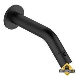 Wiesbaden Metro Toiletkraan Muurbevestiging Mat Zwart