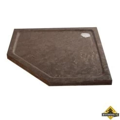 Natuursteen Douchebak Vijfhoek 90 X 90 Cm (NIET MEER LEVERBAAR)